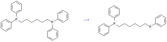 1,6-Bis(diphenylphosphino)hexane can be used to produce C24H28P2 at temperature of 0 - 22 °C